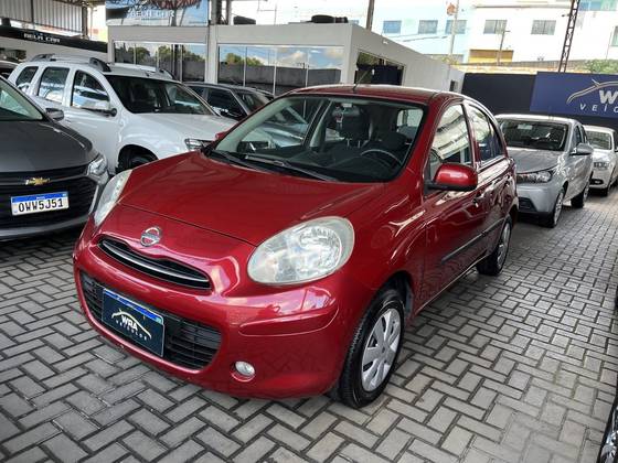 NISSAN MARCH 1.0 S 16V FLEX 4P MANUAL NISSAN MARCH 1.0 S 16V FLEX 4P MANUAL